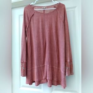 Kori America Lace Long Sleeve Blouse